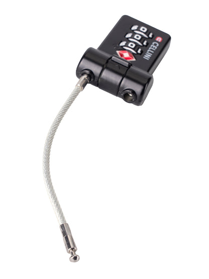 Cellini Quick Release 3-Dial TSA Cable Lock