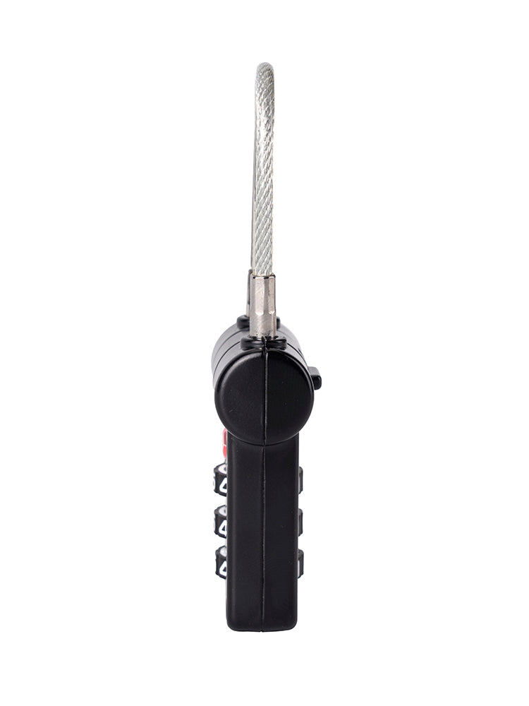 Cellini Quick Release 3-Dial TSA Cable Lock