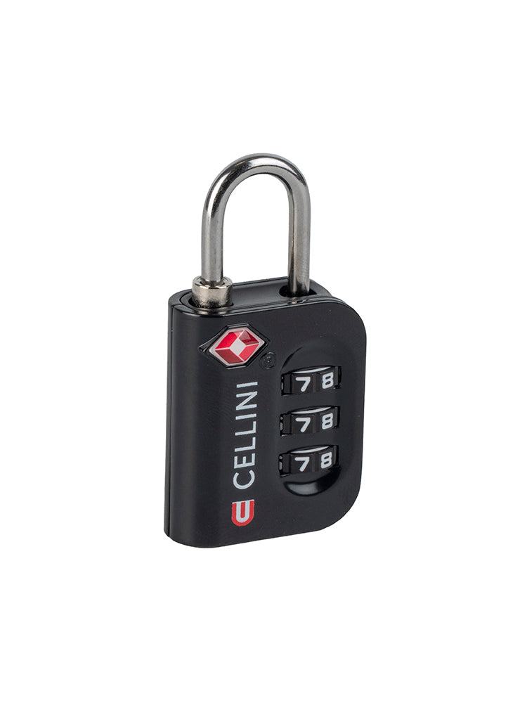 Cellini 3-Dial Combination TSA Lock