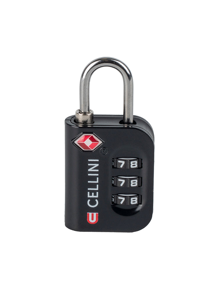 Cellini 3-Dial Combination TSA Lock