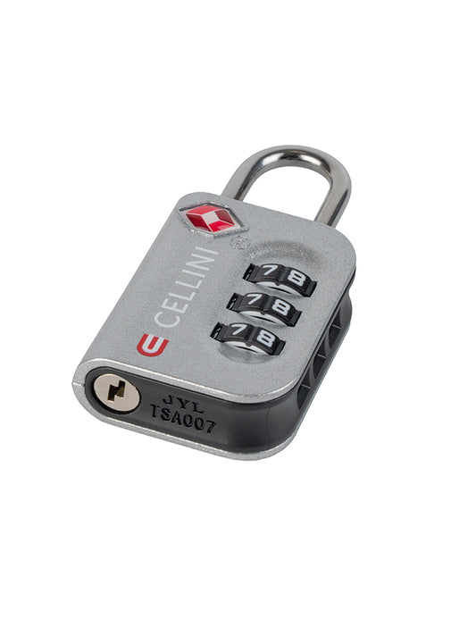 Cellini 3-Dial Combination TSA Lock