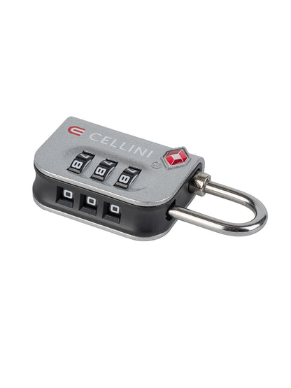 Cellini 3-Dial Combination TSA Lock