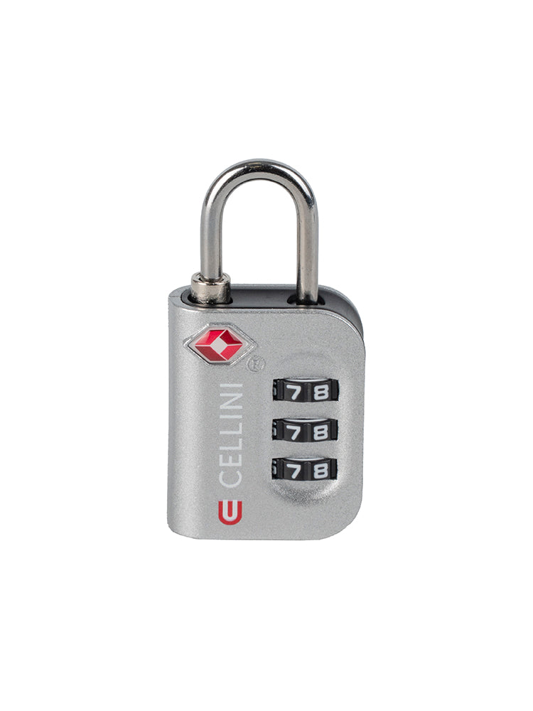 Cellini 3-Dial Combination TSA Lock