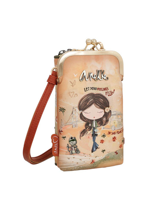 Anekke Peace and Love 3-in-1 RFID wallet bag
