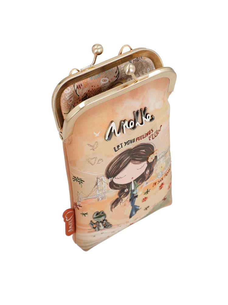 Anekke Peace and Love 3-in-1 RFID wallet bag