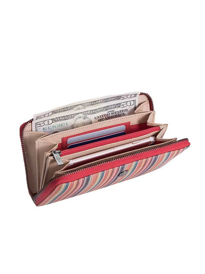 Jekyll & Hide Graphic Zip Around Purse