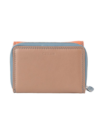 Cellini Diva Lotus Small Trifold Purse