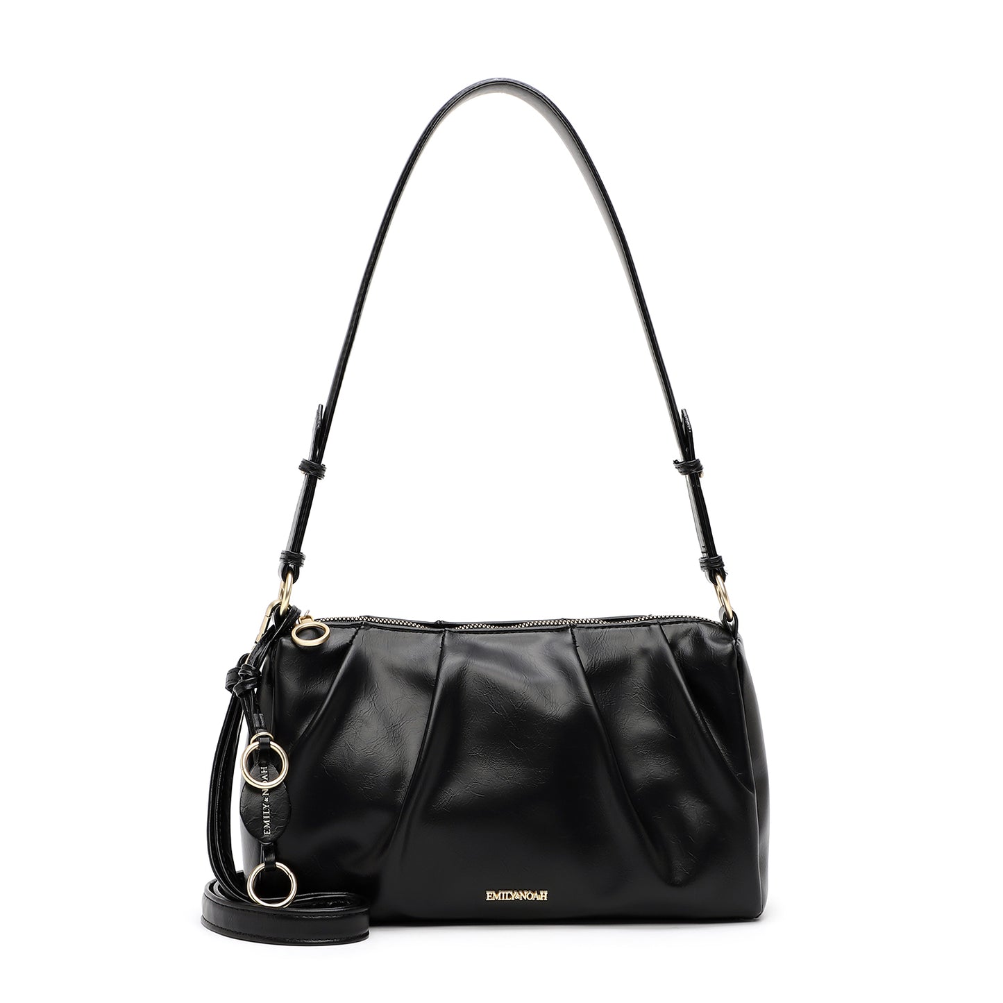 Emily & Noah Ruched Shoulder bag