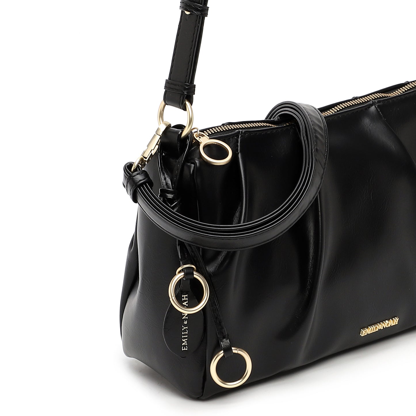 Emily & Noah Ruched Shoulder bag