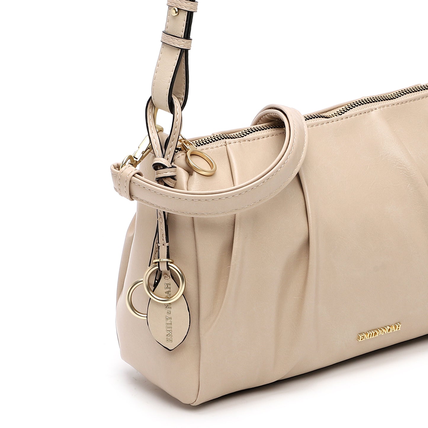 Emily & Noah Ruched Shoulder bag