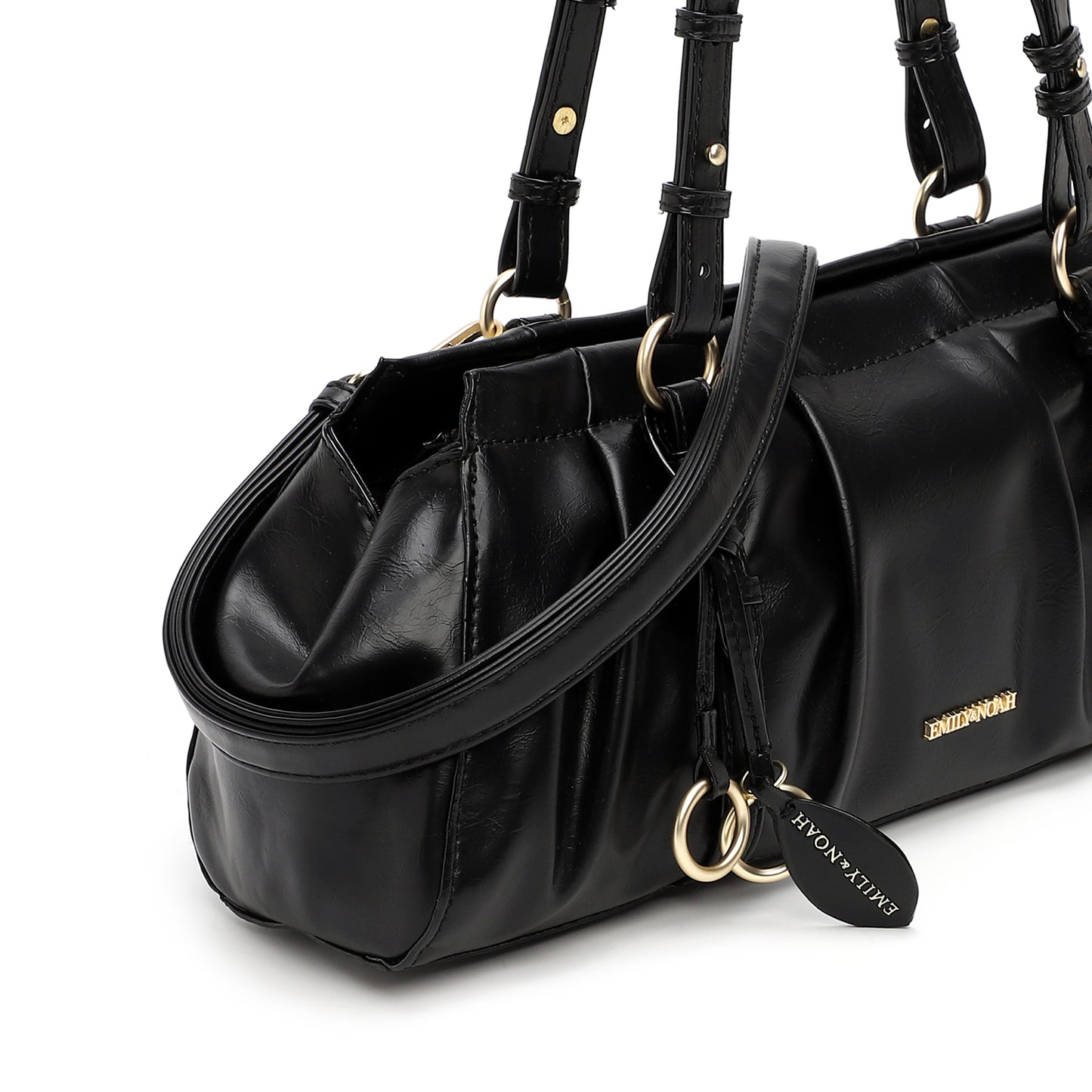 Emily & Noah E/W Ruched Shopper