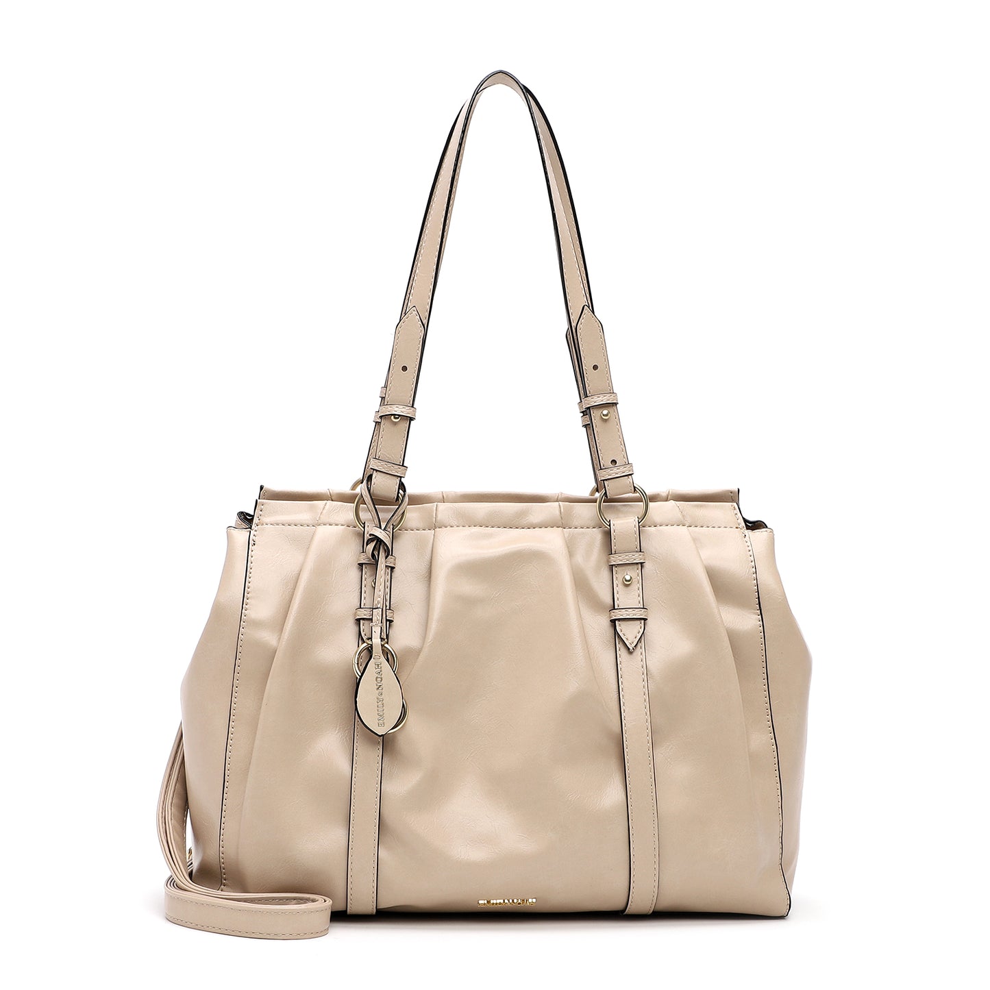 Emily & Noah Ruched Shopper