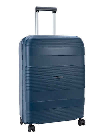 Cellini Safetech Zipperless Lock Medium 4 Wheel Trolley Case