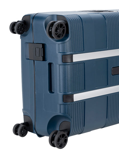 Cellini Safetech Zipperless Lock Medium 4 Wheel Trolley Case