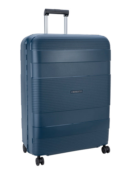 Cellini Safetech Zipperless Lock Large 4 Wheel Trolley Case