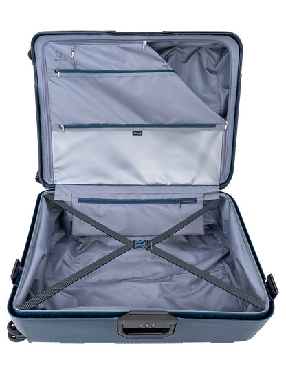 Cellini Safetech Zipperless Lock Large 4 Wheel Trolley Case