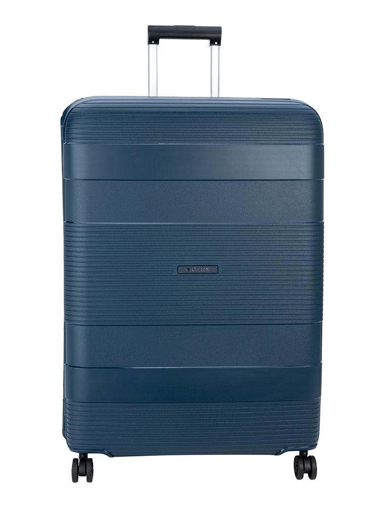 Cellini Safetech Zipperless Lock Large 4 Wheel Trolley Case