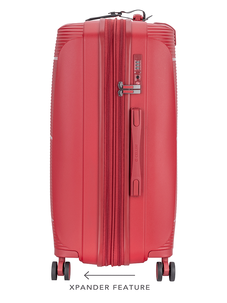 Cellini Qwest Medium 4 Wheel Trolley Case