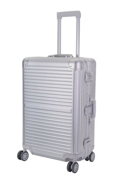 Cellini Aluminium Medium 4-Wheel Trolley Case