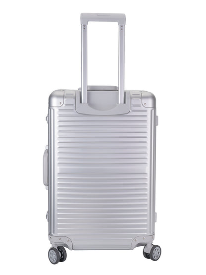 Cellini Aluminium Medium 4-Wheel Trolley Case