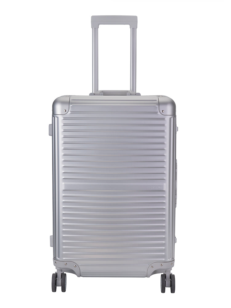 Cellini Aluminium Medium 4-Wheel Trolley Case