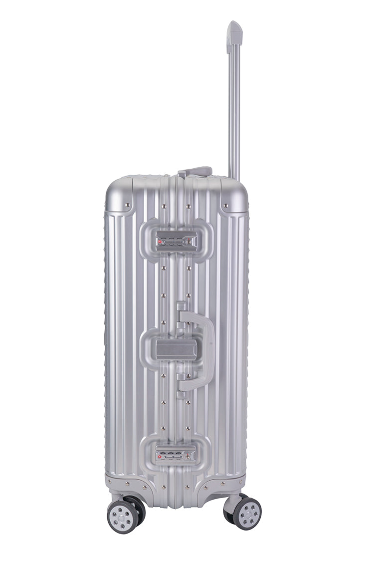 Cellini Aluminium Medium 4-Wheel Trolley Case