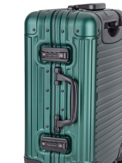 Cellini Aluminium 4-Wheel Carry On Trolley Case