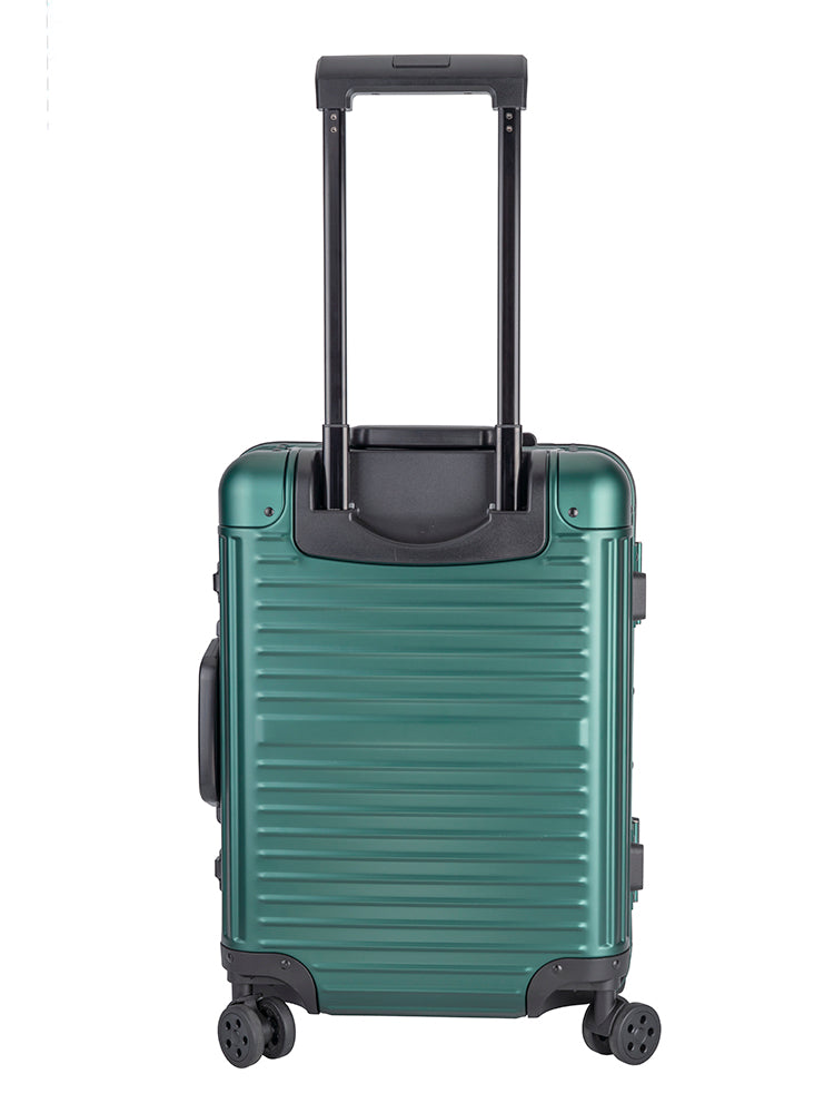 Cellini Aluminium 4-Wheel Carry On Trolley Case