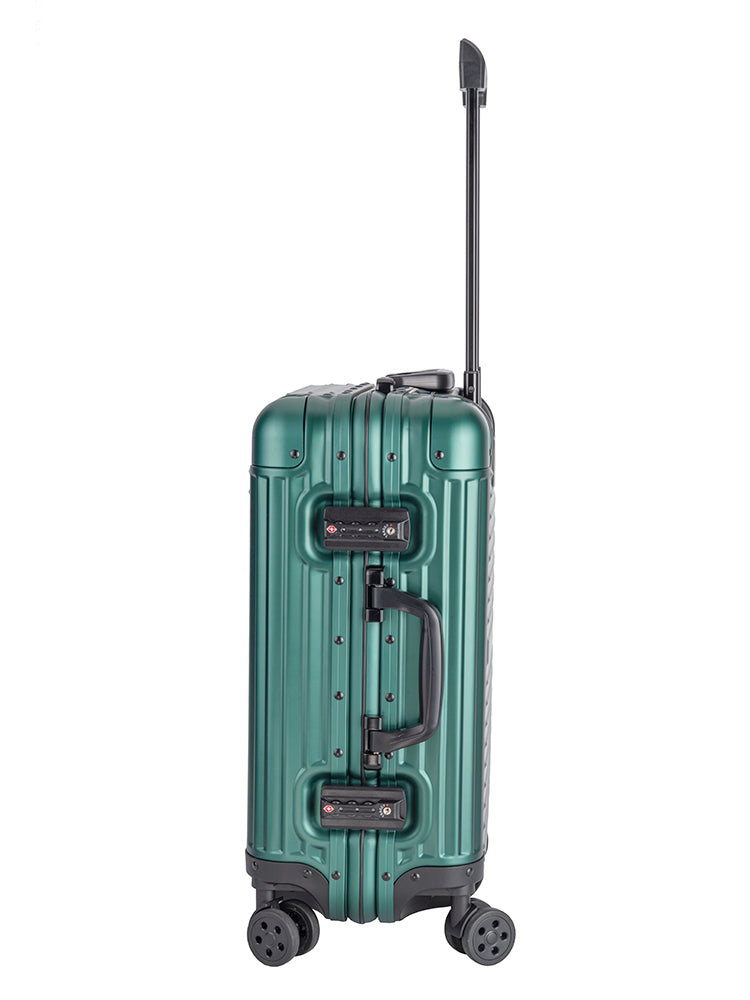 Cellini Aluminium 4-Wheel Carry On Trolley Case