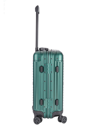 Cellini Aluminium 4-Wheel Carry On Trolley Case