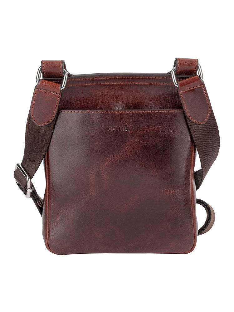 Cellini Diva Havana Flapover Crossbody
