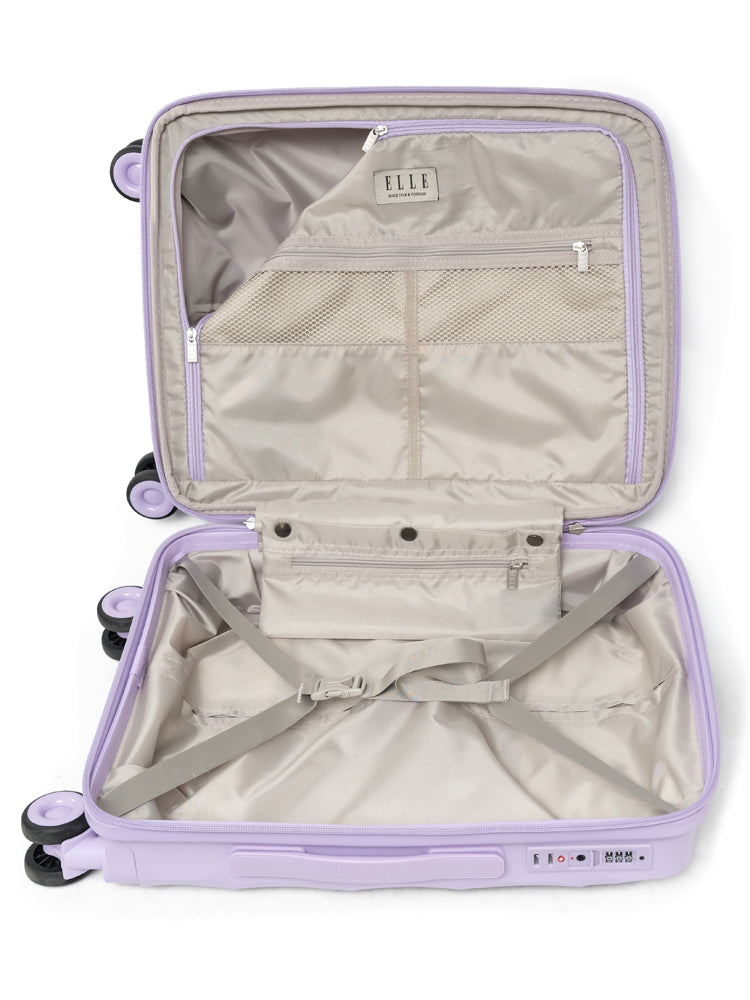 ELLE En-Route 4-Wheel Carry On Trolley Case
