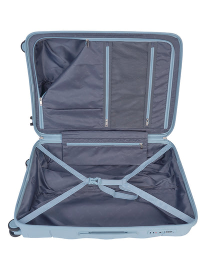 ELLE Medium 4 Wheel Trolley Case