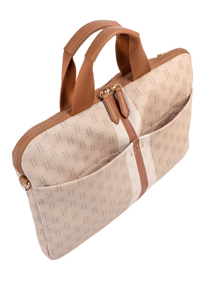 ELLE Monogram Slimline Laptop Bag