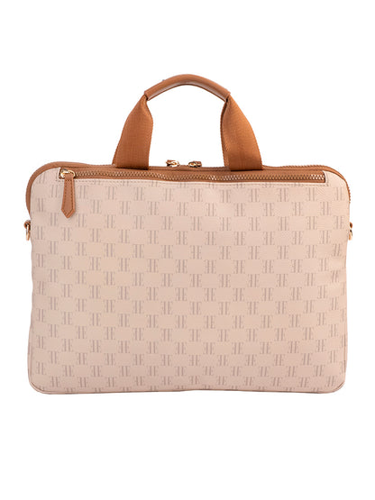 ELLE Monogram Slimline Laptop Bag