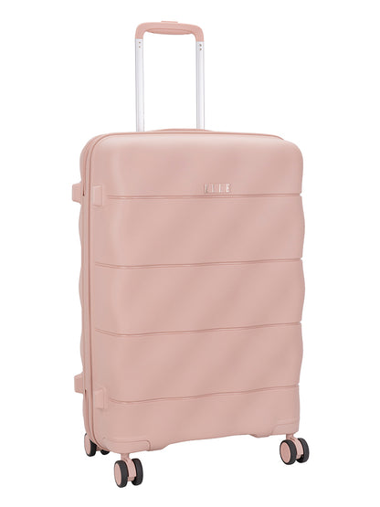 ELLE Medium 4 Wheel Trolley Case