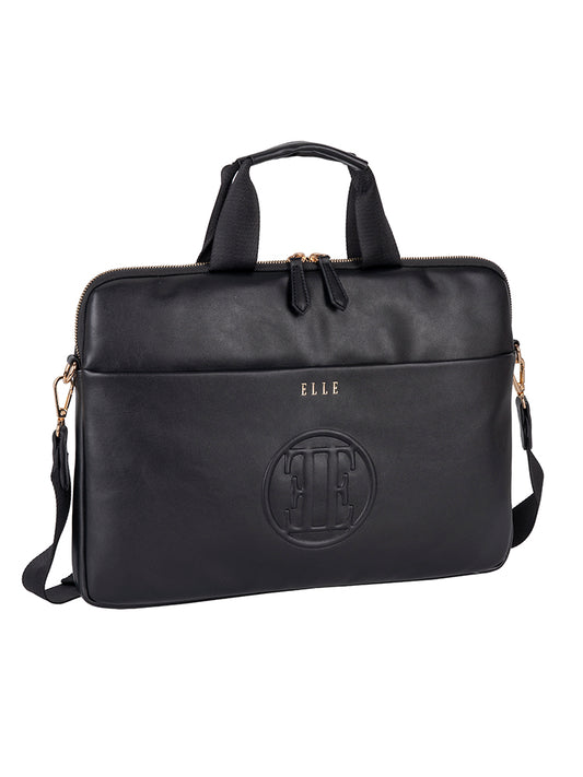 ELLE  Embossed Slimline Laptop Bag