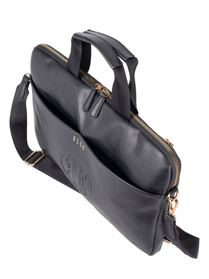 ELLE  Embossed Slimline Laptop Bag
