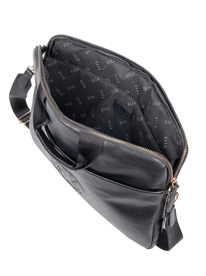 ELLE  Embossed Slimline Laptop Bag