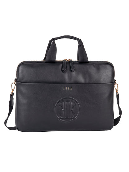 ELLE  Embossed Slimline Laptop Bag