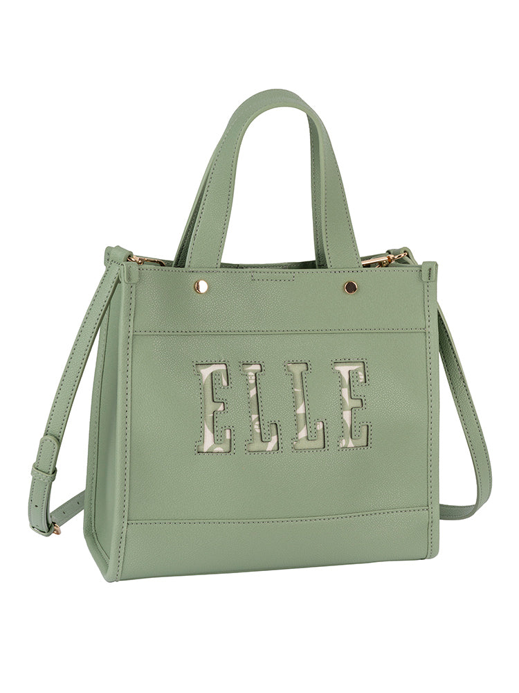 ELLE Cut Out Small Shopper