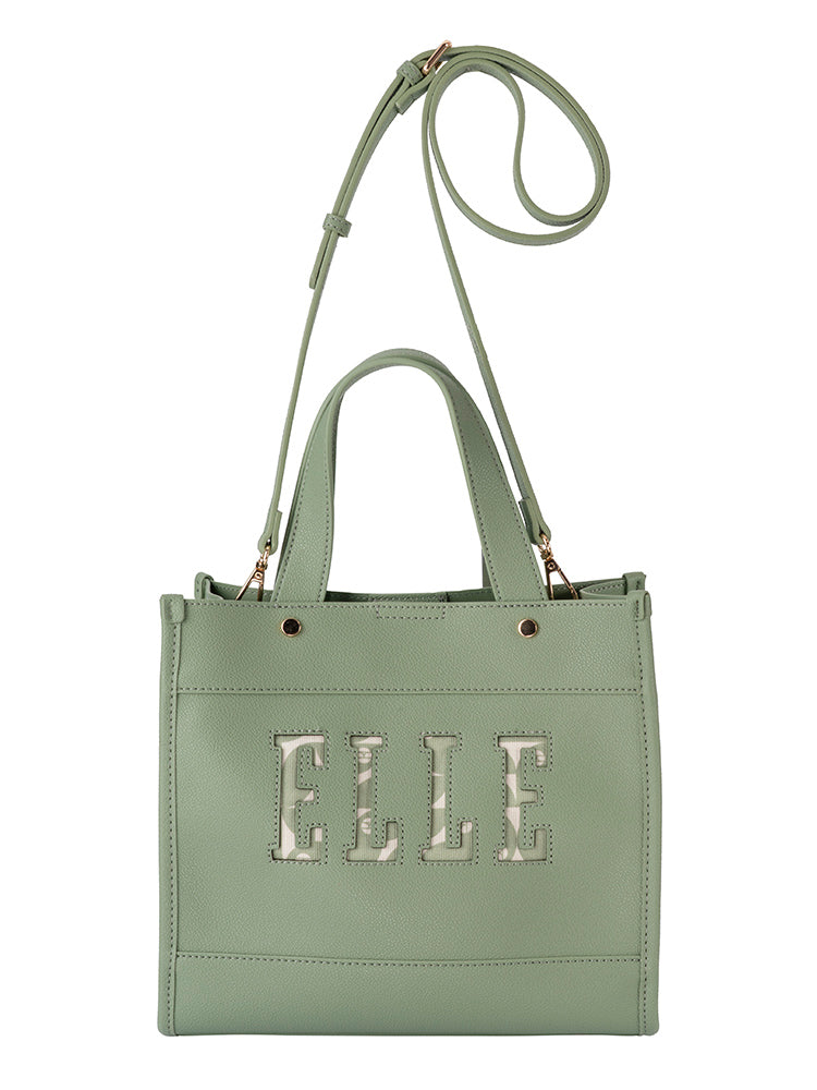ELLE Cut Out Small Shopper