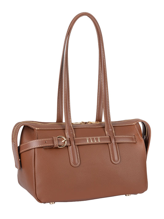 ELLE Belt Buckle Boston Bag