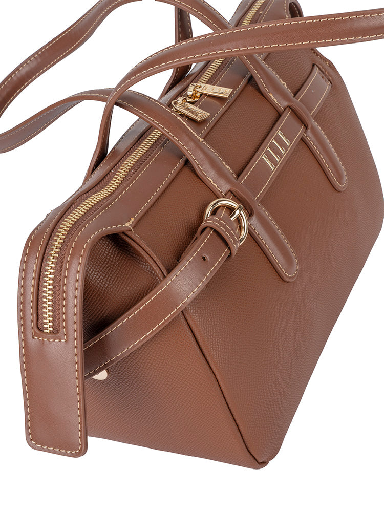 ELLE Belt Buckle Boston Bag