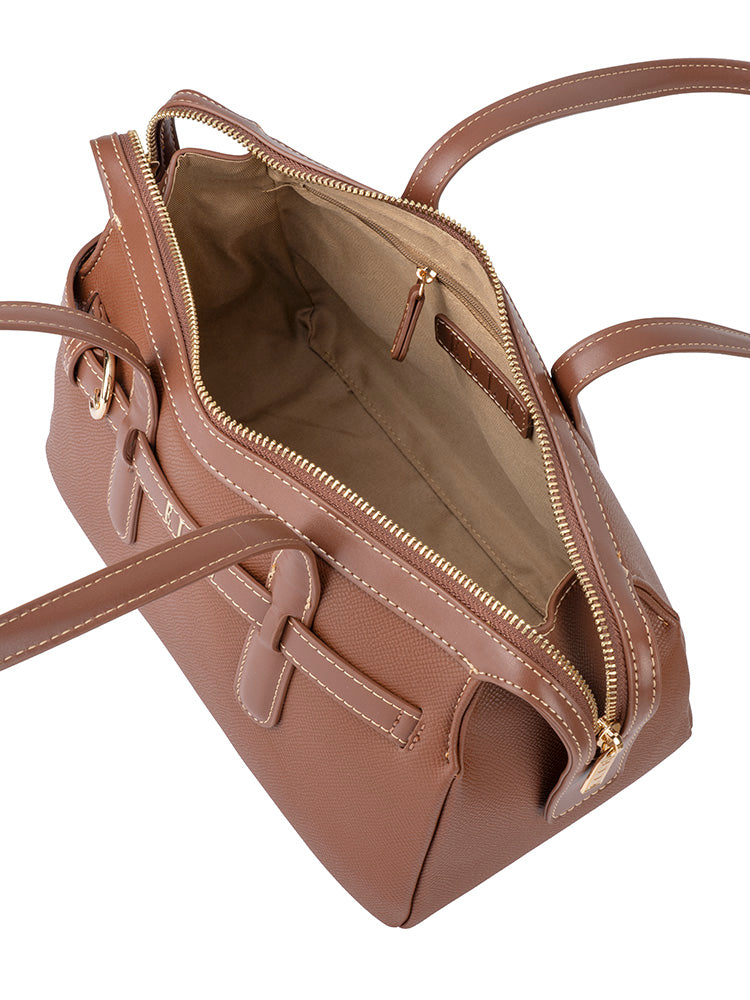 ELLE Belt Buckle Boston Bag