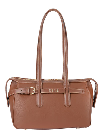 ELLE Belt Buckle Boston Bag