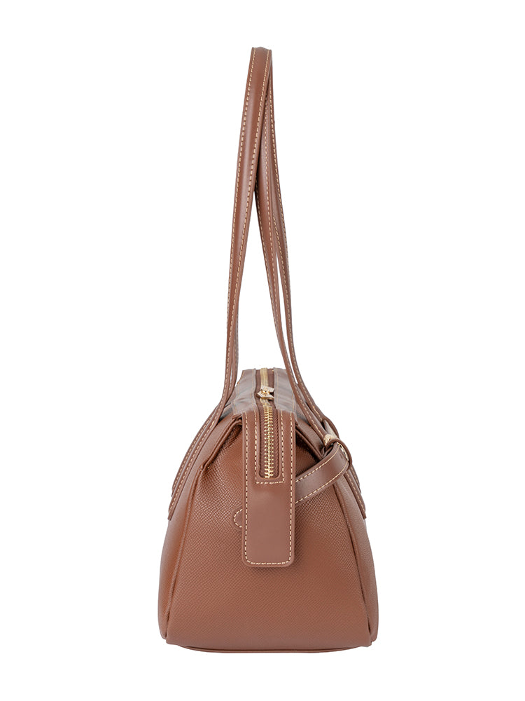 ELLE Belt Buckle Boston Bag