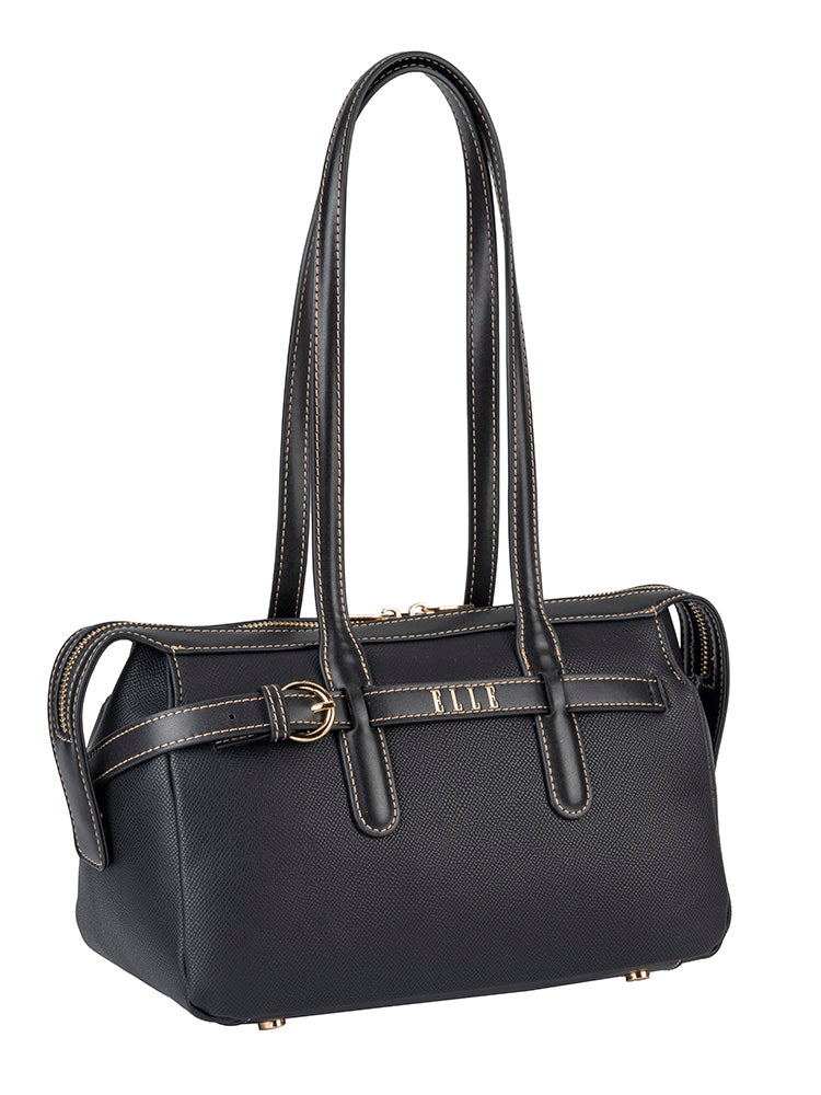 ELLE Belt Buckle Boston Bag