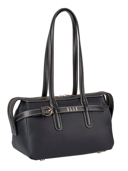ELLE Belt Buckle Boston Bag