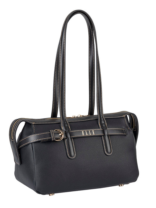 ELLE Belt Buckle Boston Bag